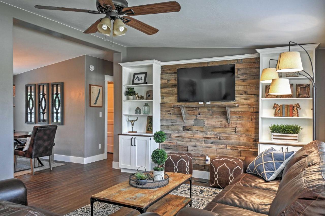 Rustic Chic Home 10 Mi To Otter Creek State Park! Circleville Esterno foto