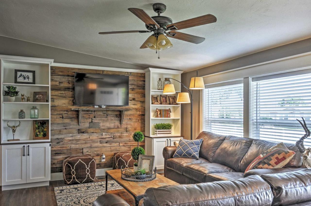 Rustic Chic Home 10 Mi To Otter Creek State Park! Circleville Esterno foto